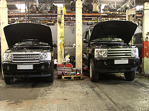Range Rover engine services